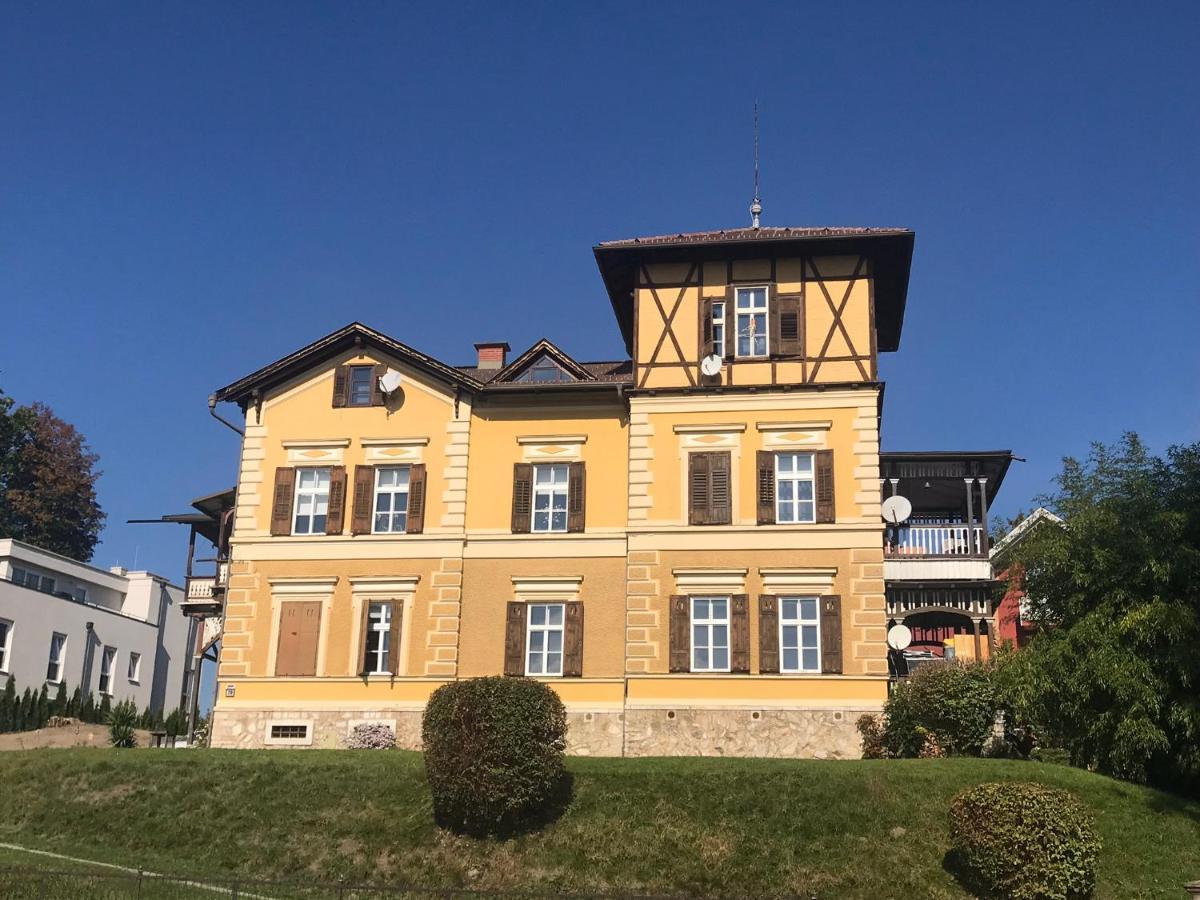 Historische Villa Velden Im Zentrum Velden am Wörthersee Dış mekan fotoğraf